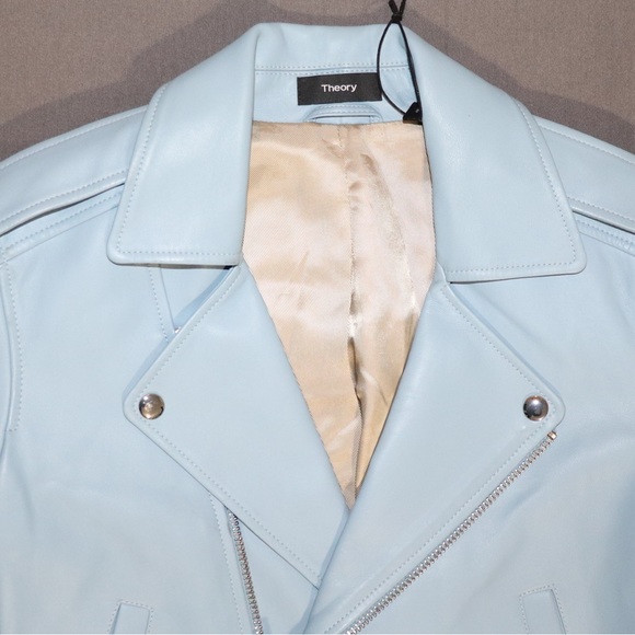 Theory Leather Jacket - Picture 3 of 9